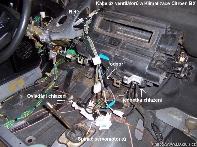 Kabel topen klimatizace