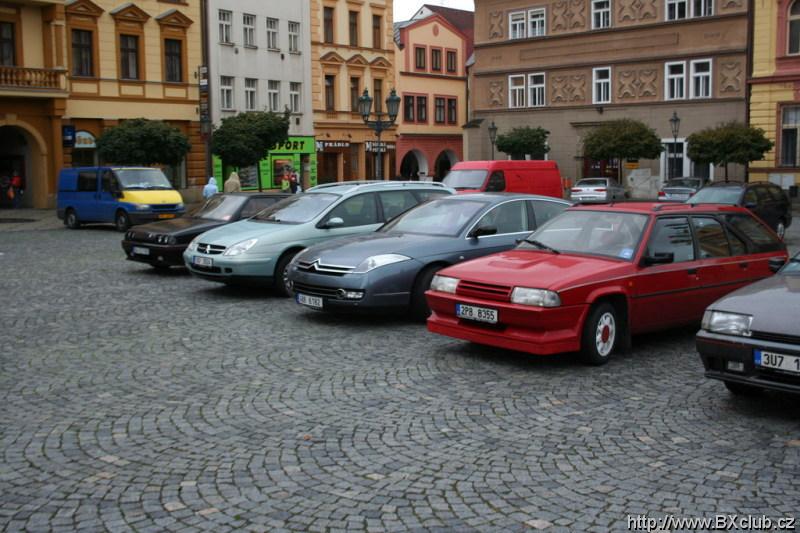 na namesti v Chrudimi