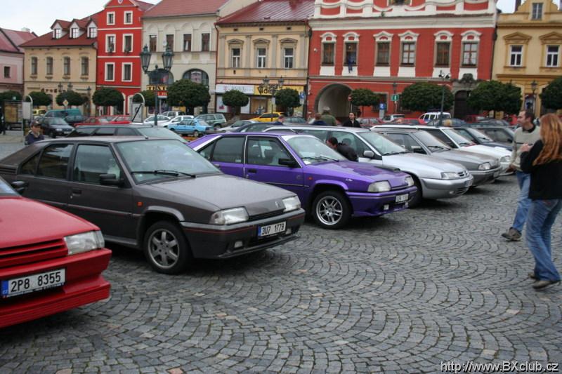 na namesti v Chrudimi