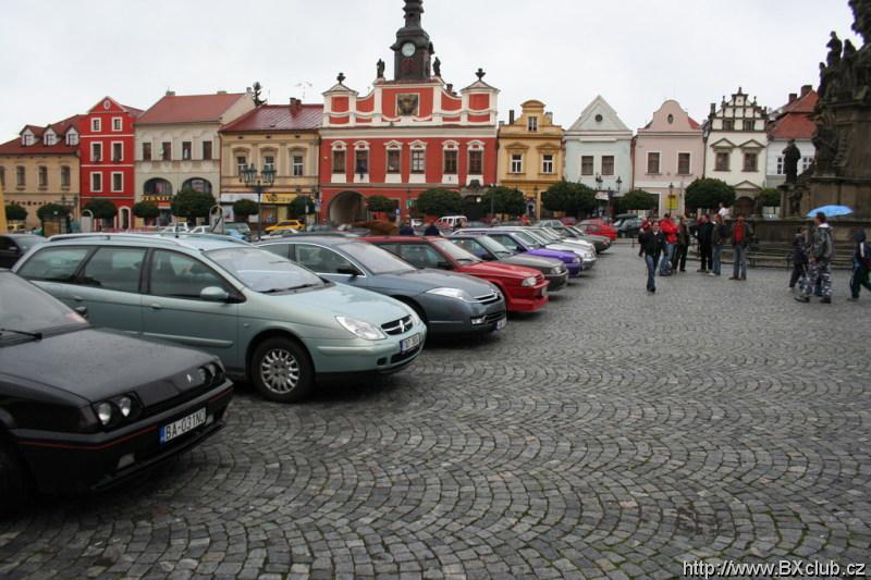 na namesti v Chrudimi