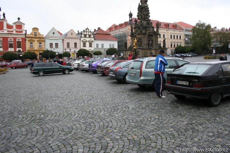 na namesti v Chrudimi