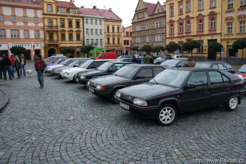 na namesti v Chrudimi