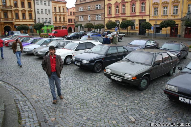 na namesti v Chrudimi